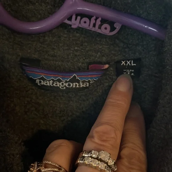 Red Fleece lined Patagonia jacket size XXL - Picture 3 of 8